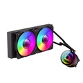 GameMax IceBurg 240 Infinity Black Liquid Fan Lga1700