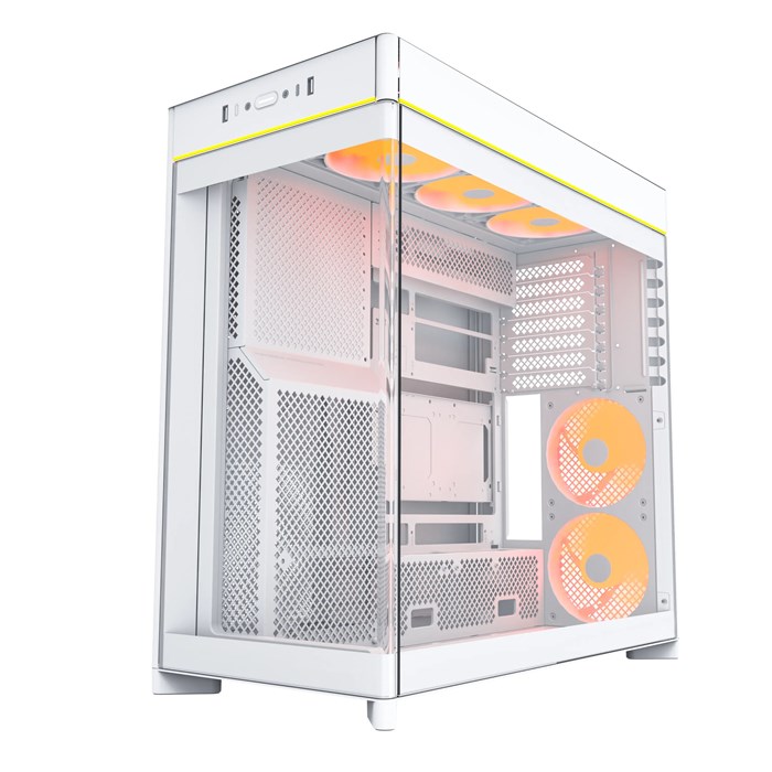 کیس سفید مونتک مدل MONTECH HS02 PRO WHITE - 3