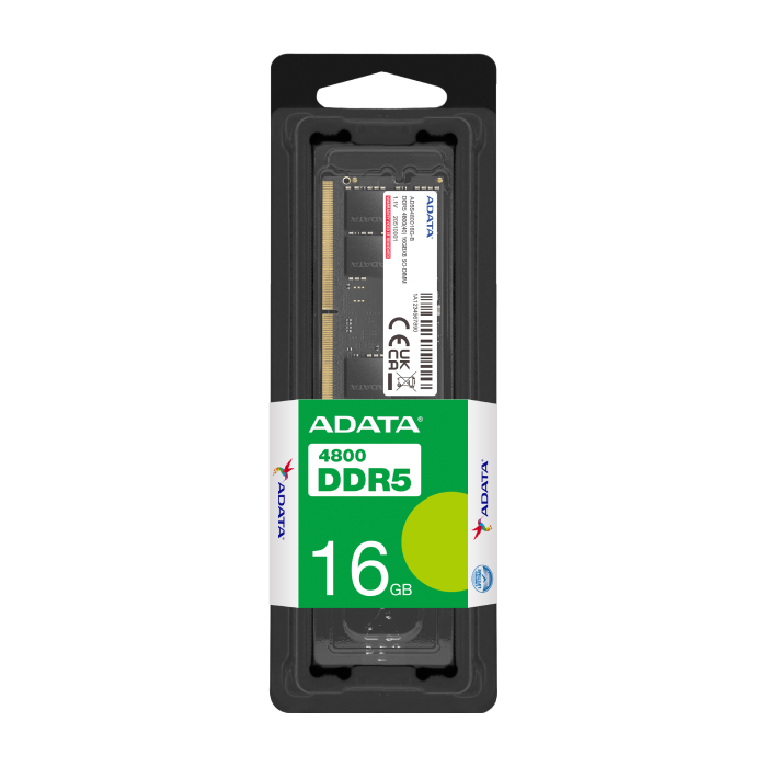 رم لپتاپ DDR5 تک کاناله 4800 مگاهرتز CL40 ای دیتا مدل Premier ظرفیت 16 گیگابایت - 2