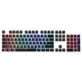Redragon A130 Black 104 Keys Standard Doubleshot PBT Pudding Keycaps