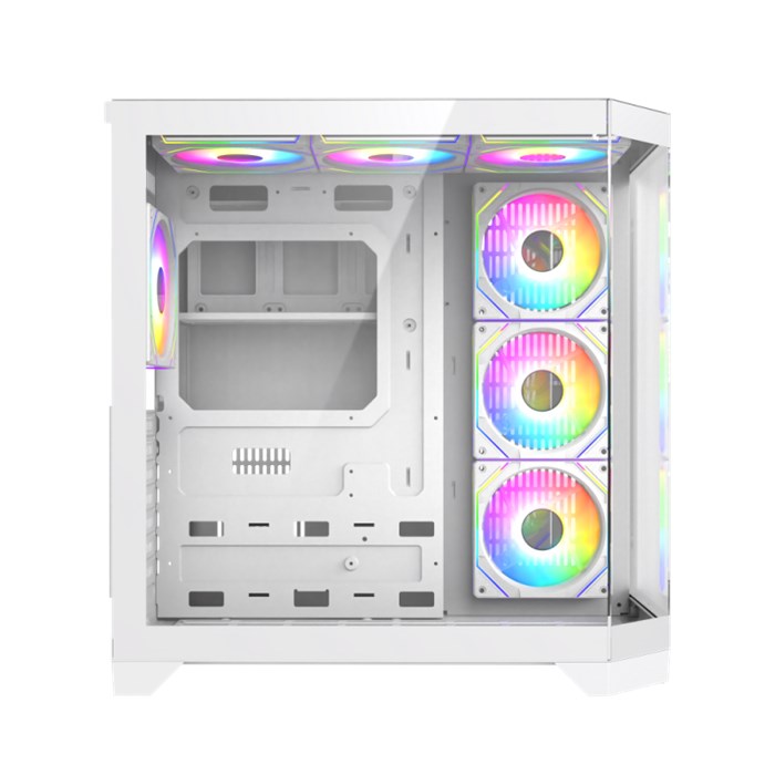 کیس گیم مکس مدل GAMEMAX CASE HYPE-A WHITE - 6