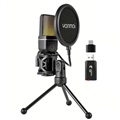Yanmai SF-777W RGB Wireless Condenser Microphone 