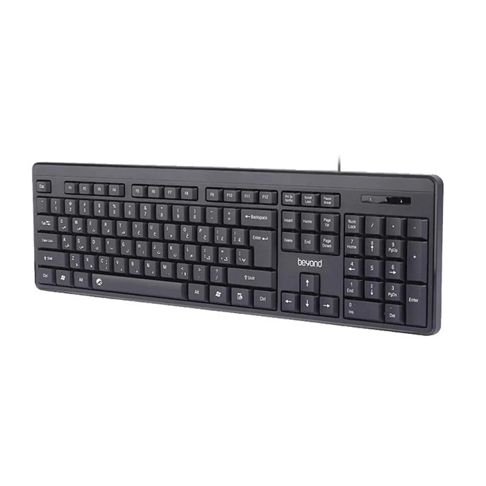 کیبورد و موس با سیم بیاند مدل BMK-3456 - 2