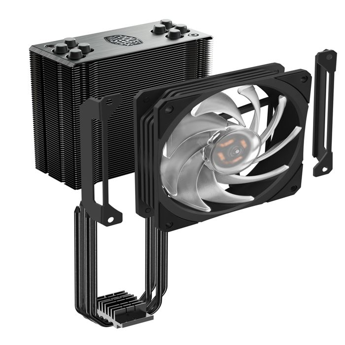 خنک کننده پردازنده کولر مستر مدل HYPER 212 RGB BLACK EDITION - 5