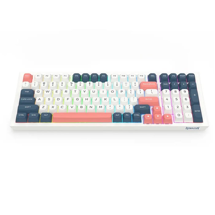 کیبورد گیمینگ ردراگون مدل K723 WBR PRO RGB - 2