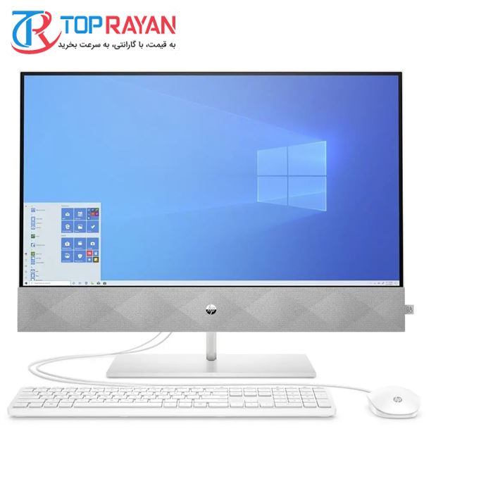 کامپیوتر همه کاره اچ‌ پی مدل Pavilion 27 D0085-B با پردازنده core i7 (10700T) رم 32GB حافظه 1TB گرافیک 4GB (MX350) - 2