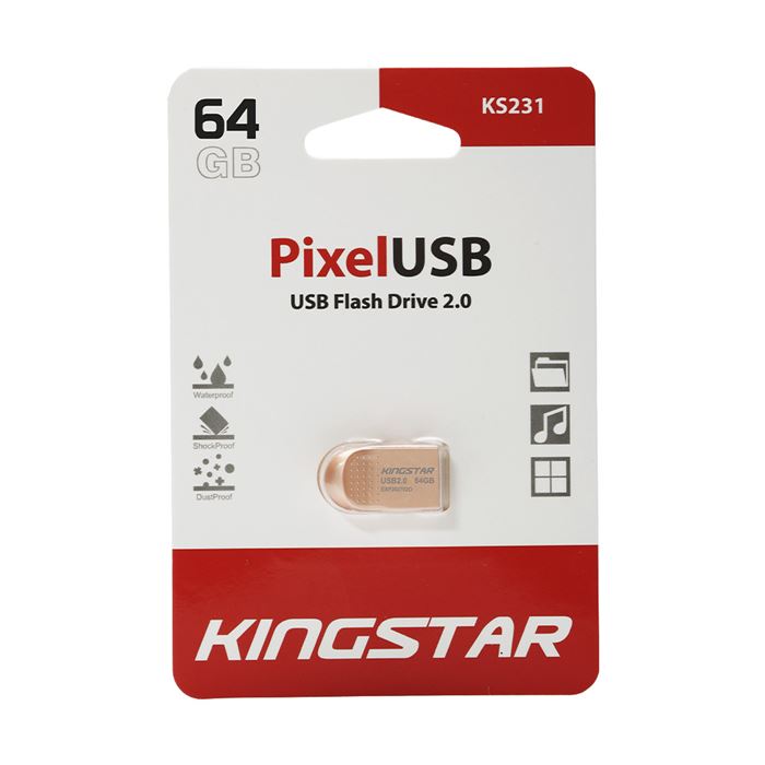 فلش مموری USB2.0 کینگ استار مدل KS231 ظرفیت 64 گیگابایت - 4