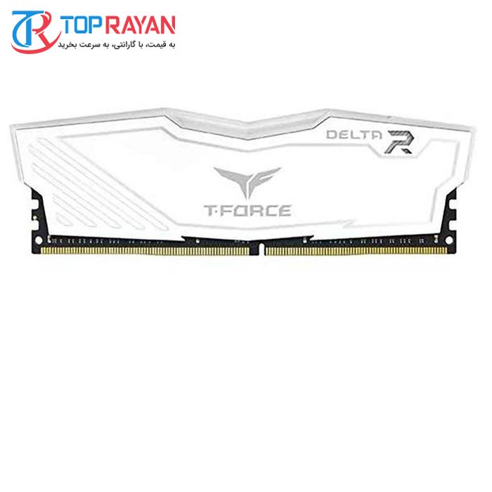 رم دسکتاپ DDR4 تک کاناله 2400 مگاهرتز CL15 تیم گروپ مدل T-Force Delta RGB ظرفیت 16 گیگابایت - 3