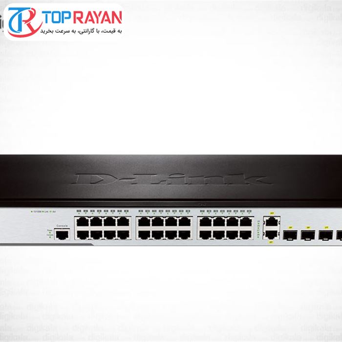 سوییچ 28 پورت مدیریتی دی-لینک مدل DES-3200-28 - 2