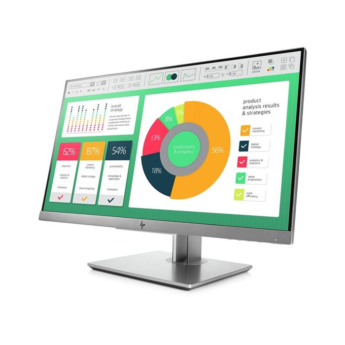 Monitor: HP Full HD EliteDisplay E223 IPS