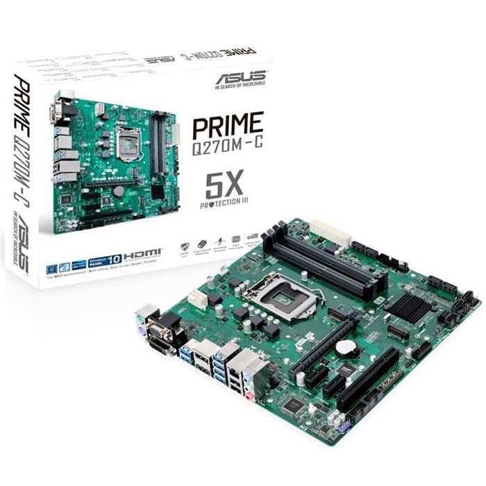 Asus Prime Q270M-C MB - 9