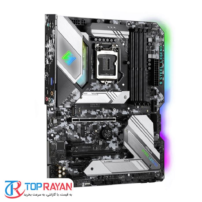 مادربرد ازراک مدل Z490 Steel Legend سوکت 1200 - 5
