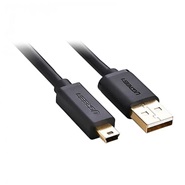 Ugreen US132 USB 2.0 A Male To Mini 5 Pin Male cable Gold-plated 3M Cable