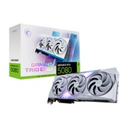 MSI GeForce RTX 5080 16GB GAMING TRIO OC WHITE Graphics Card