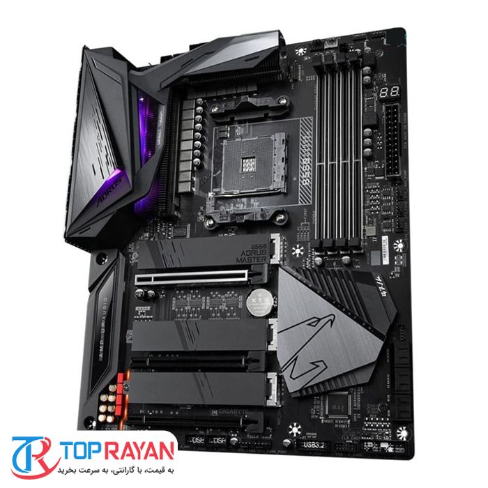 مادربرد گیگابایت مدل B550 AORUS MASTER سوکت AM4 - 5