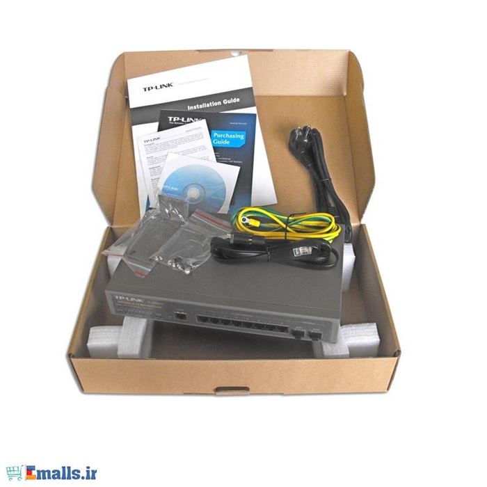 سوییچ مدیریتی 8 پورت تی پی-لینک مدل TL-SG3210 - 6