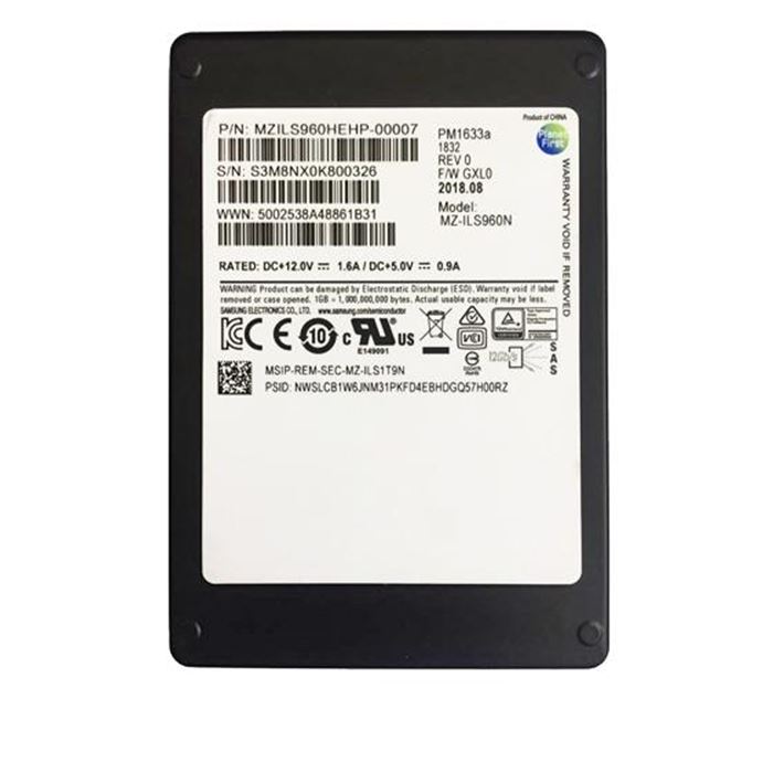 اس اس دی سرور سامسونگ مدل PM1633a ظرفیت 960 گیگابایت - 3