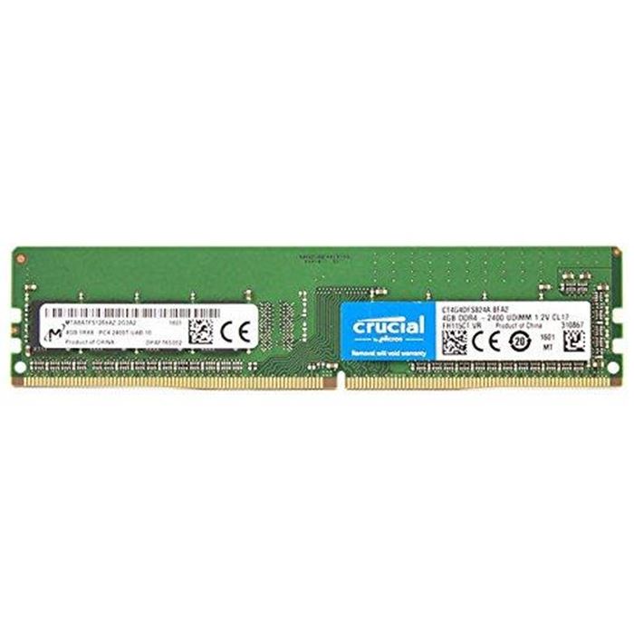 رم کامپیوتر کروشیال 4GB 2400MHz