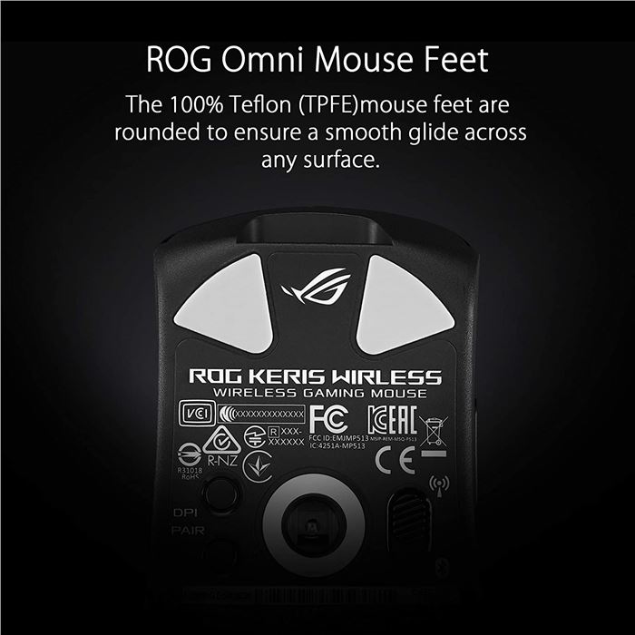 ماوس بی سیم مخصوص بازی ایسوس مدل ROG Keris Wireless - 5