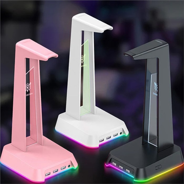 پایه هدست گیمینگ اونیکوما ST2 RGB - 3