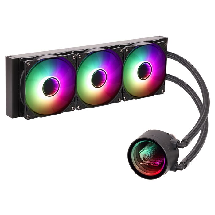سیستم خنک کننده آبی گرین مدل GLACIER 360 ECO-ARGB - 3