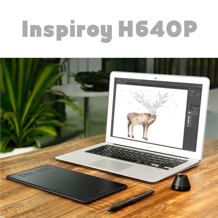 قلم نوری هوئیون مدل INSPIROY H640P - 5