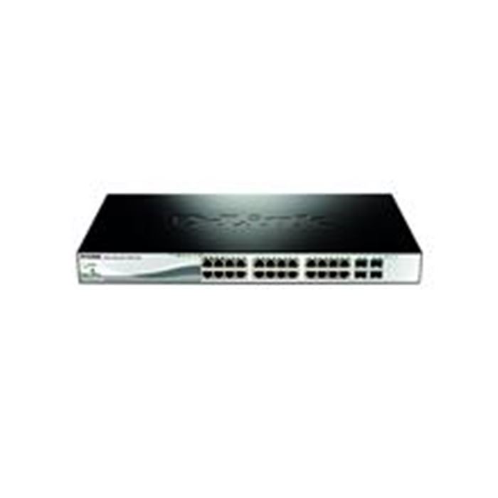 سوییچ 24 پورت هوشمند گیگابیت POE دی-لینک DGS-1210-28P - 2