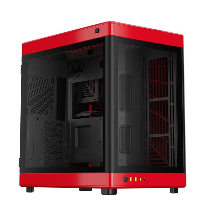 کیس کامپیوتر گیم دیاس مدل Neso P1 رنگ مشکی قرمز - 2