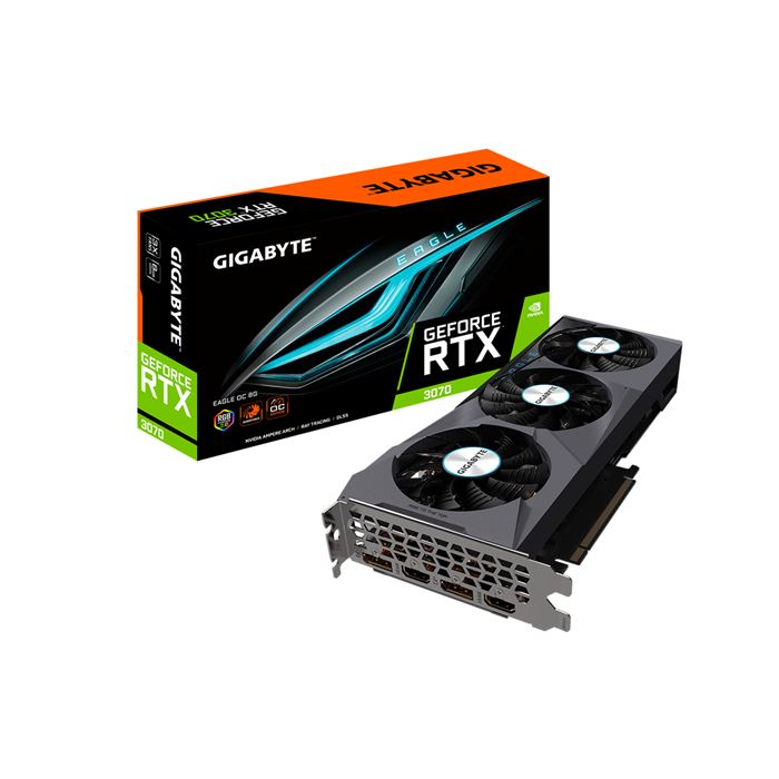 کارت گرافیک گیگابایت GeForce RTX 3070 EAGLE OC 8G - 9