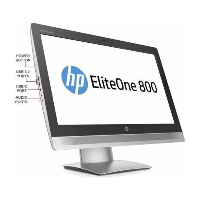 کامپیوتر آل این وان استوک اچ پی 22 اینچ مدل EliteOne 800 G2 پردازنده Core i5 Gen 6th رم 8GB حافظه Intel 256GB Touch - 3