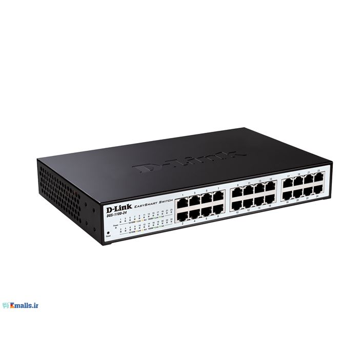 دی لینک سوییچ 24 پورتی گیگابیت DGS-1100-24 - 9