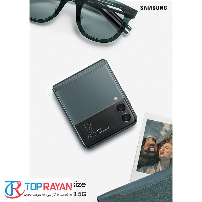 گوشی موبایل سامسونگ Galaxy Z Flip 3 5G ظرفیت 128 گیگابایت و رم 8 گیگابایت تک سیم کارت - 30
