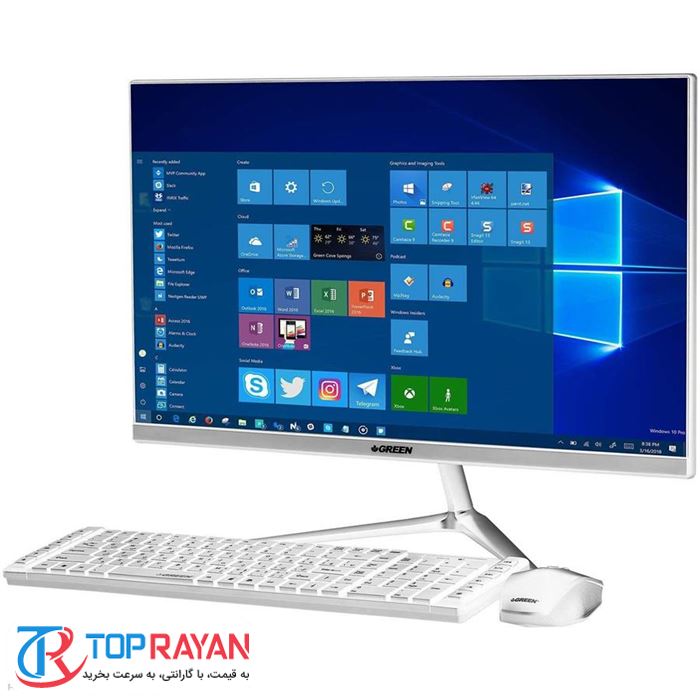 کامپیوتر همه کاره ۲۳.۸ اینچی گرین مدل GPIO۲۴۰H۱۱۰T - D - 3