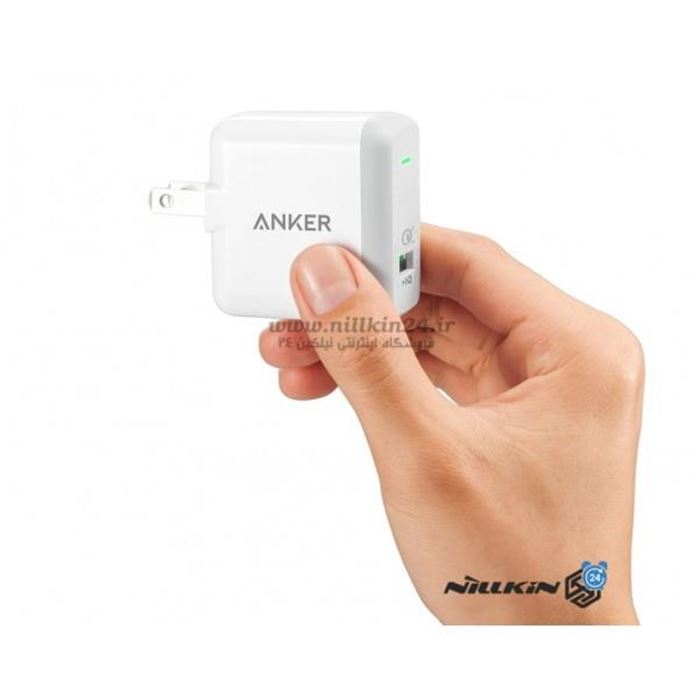 شارژر دیواری انکر 18 وات مدل Quick Charge 3.0 Power Port plus 1 B2013L11 - 2