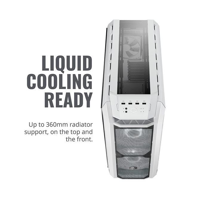 کیس کولرمستر مدل MasterCase H۵۰۰P Mesh White ARGB - 5