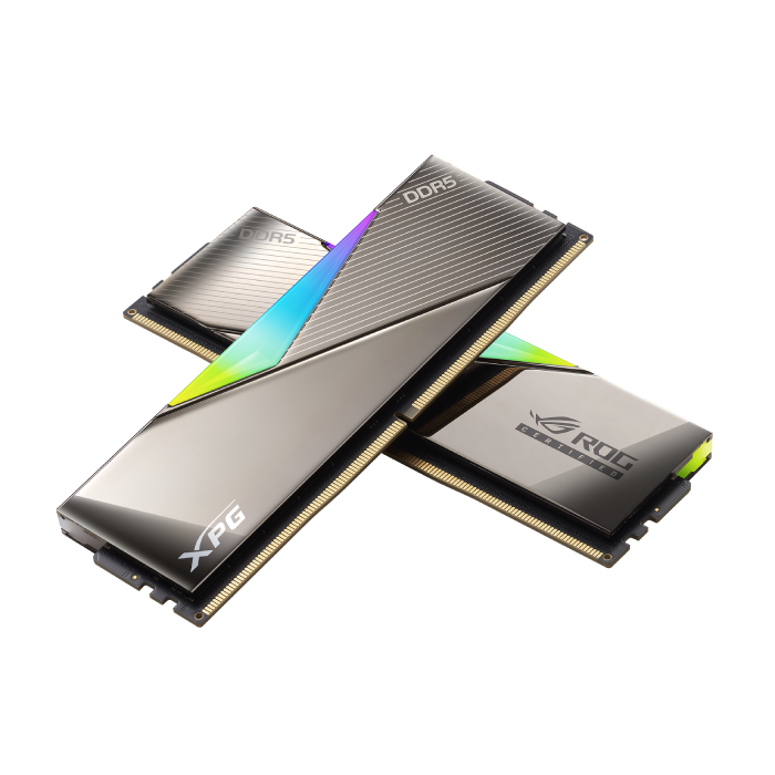 رم کامپیوتر DDR5 دو کاناله 6600 مگاهرتز CL32 ای دیتا مدل XPG Lancer ROG RGB ظرفیت 32 گیگابایت - 2