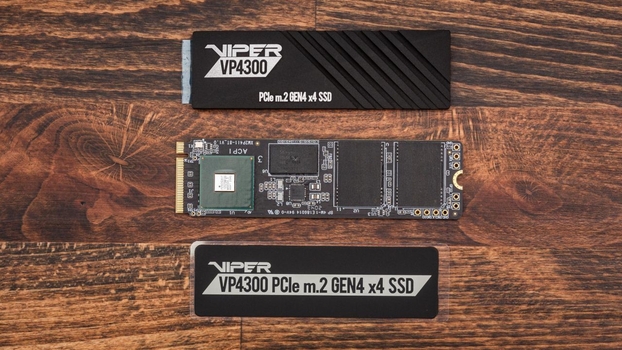 حافظه SSD اینترنال پاتریوت مدل Viper VP4300 M.2 2280 PCIe Gen4 x 4 ظرفیت 1 ترابایت