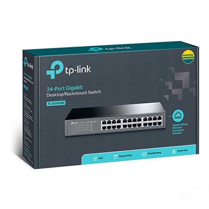 سوییچ 24 پورت تی پی لینک مدل TL-SG1024D V5 - 3