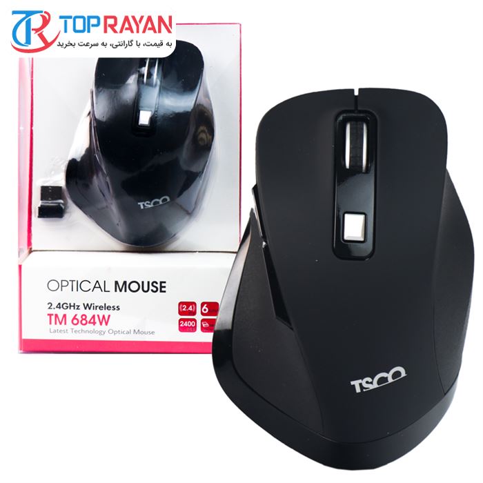 ماوس بی سیم تسکو مدل TM 684W - 2