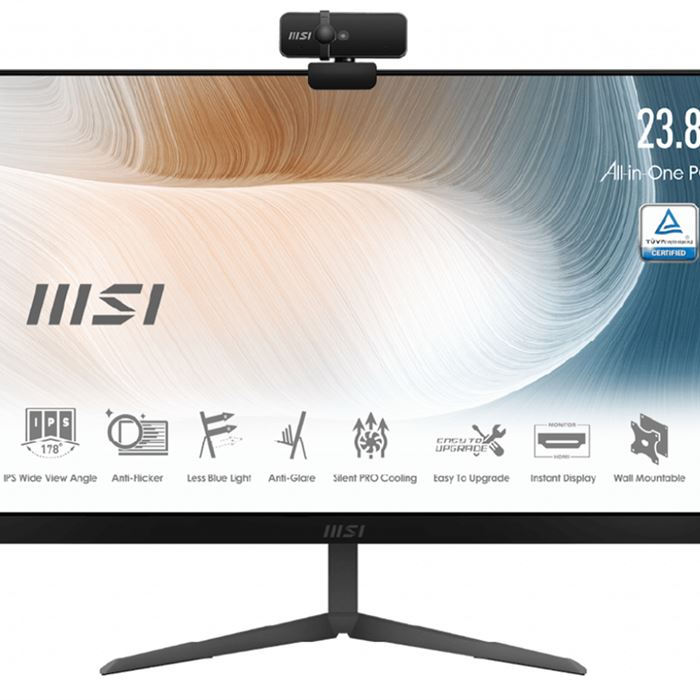 کامپیوتر آماده ام اس آی 23.8 اینچی مدل Modern AM241 11M پردازنده Core i5 1135G7 رم 8GB حافظه 1TB