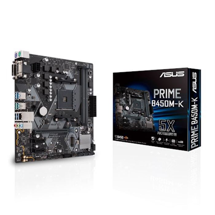 مادربرد ایسوس مدل PRIME B450M-K سوکت AM4