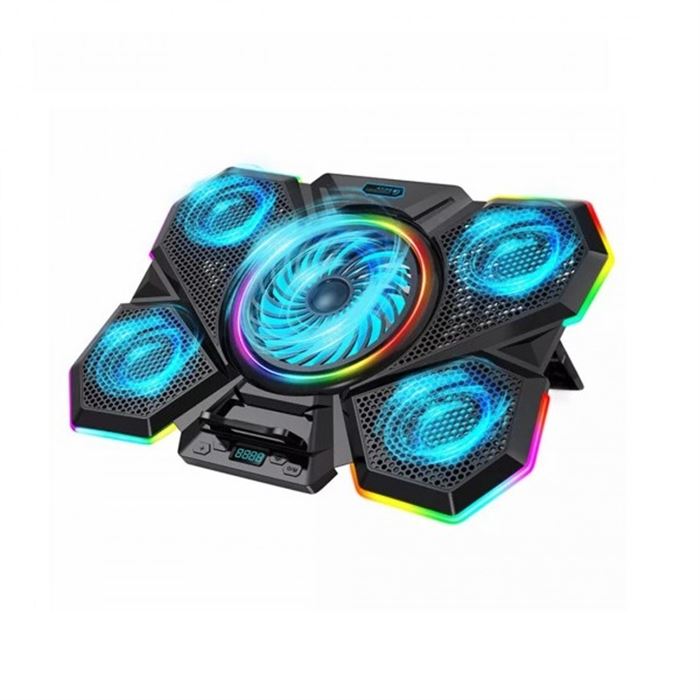 پایه خنک کننده لپ تاپ مدل F13 RGB - 3