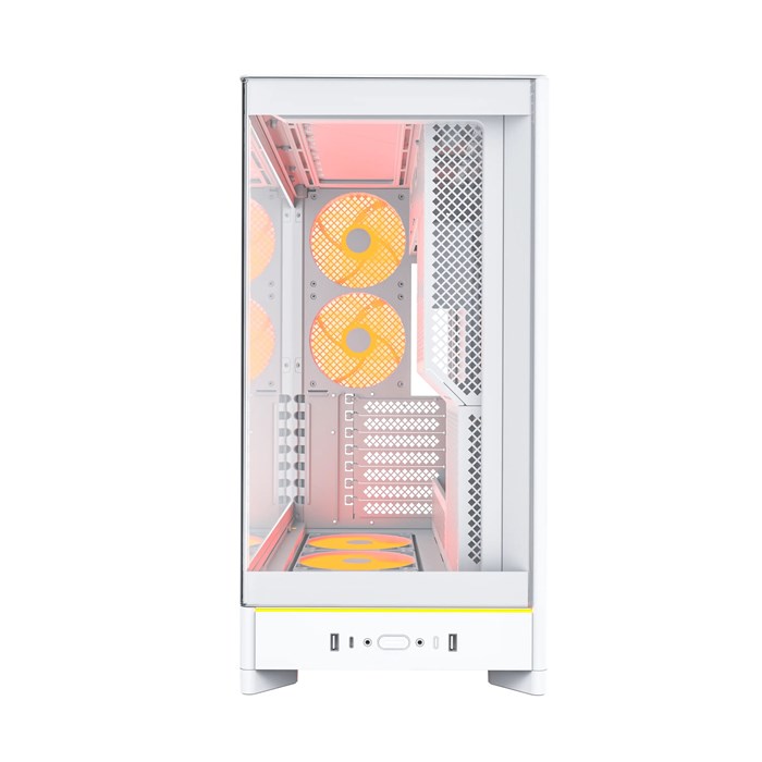 کیس سفید مونتک مدل MONTECH HS02 PRO WHITE - 4