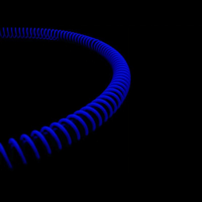 فنر خمیده ای کی دبلیو بی مدل PChill Anti-Kink Coil سایز 15.9 میلی متر رنگ یو وی آبی  - 2