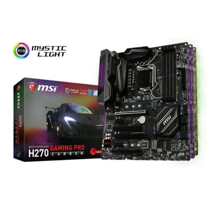 MSI H270 GAMING PRO CARBON LGA 1151 Motherboard - 4