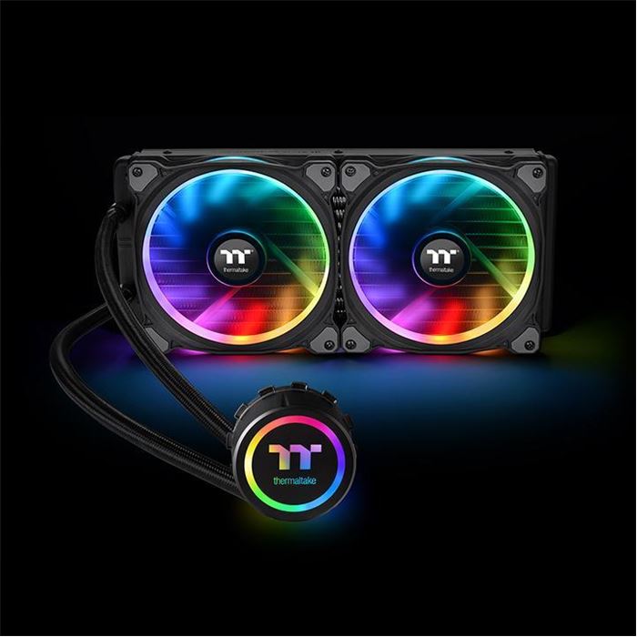 خنک کننده مایع پردازنده ترمالتیک مدل Floe Riing RGB 280 TT Premium Edition - 8