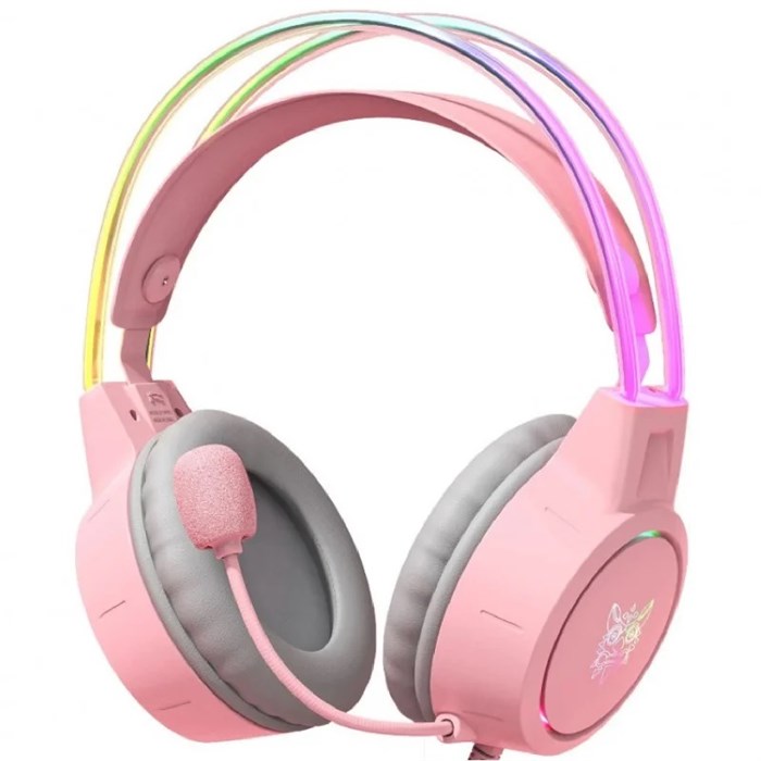 هدست گیمینگ باسیم اونیکوما مدل X15 Pro Pink - 3
