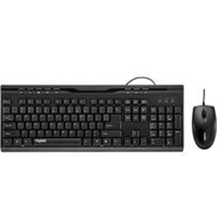 کیبورد و ماوس با سیم رپو مدل ایکس NX1710