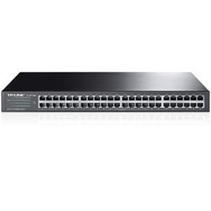 سوییچ 48 پورت مگابیتی و رکمونت تی پی-لینک مدل TL-SF1048 - 2