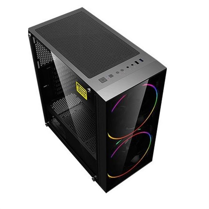کیس کامپیوتر گیم مکس مدل Black Hole - 2